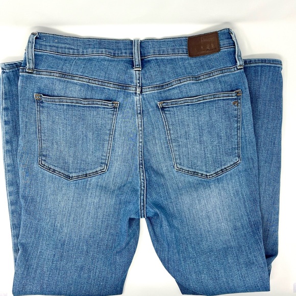 MADEWELL 9” Mid Rise Crop Skinny Jeans in Stinson Wash Size 31 Excellent Cond. - Picture 10 of 13